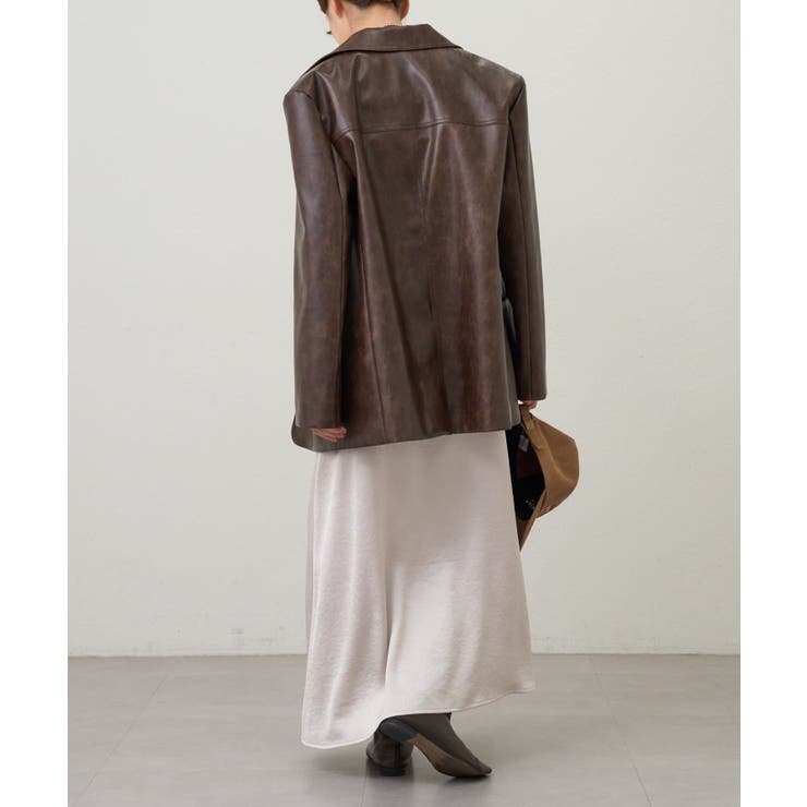 【SHENERY】サテンキャミワンピース | PAL GROUP OUTLET | 詳細画像4 