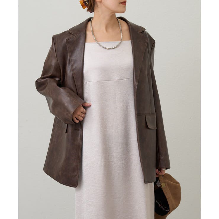 【SHENERY】サテンキャミワンピース | PAL GROUP OUTLET | 詳細画像6 