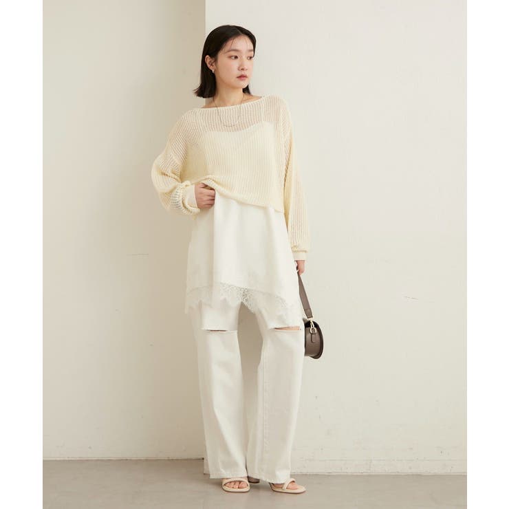 【Omekashi】ダメージデニムパンツ | PAL GROUP OUTLET | 詳細画像27 