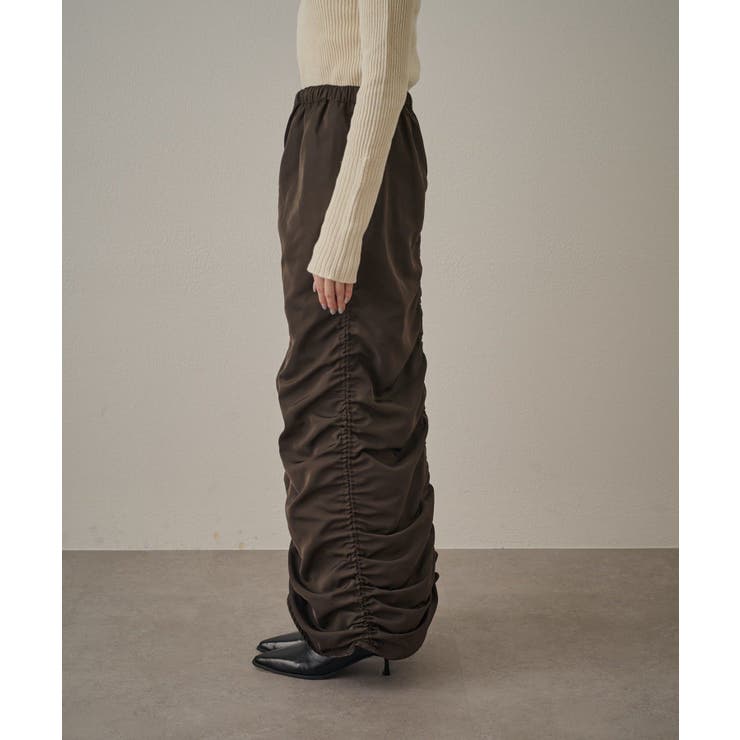 【mline】[mline]ギャザーカーゴスカート | PAL GROUP OUTLET | 詳細画像9 