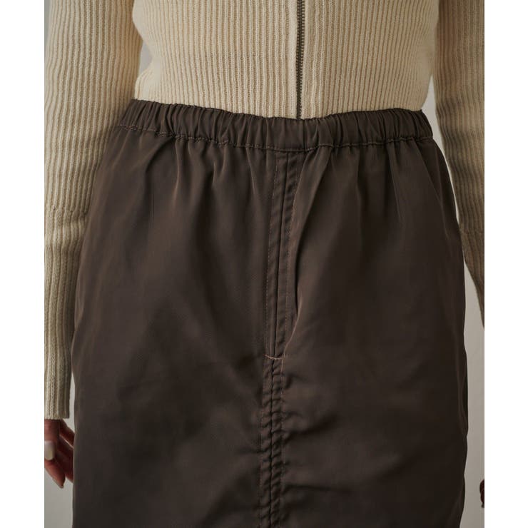 【mline】[mline]ギャザーカーゴスカート | PAL GROUP OUTLET | 詳細画像12 