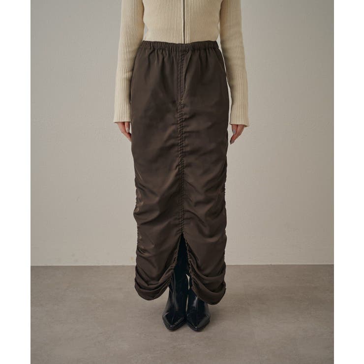 【mline】[mline]ギャザーカーゴスカート | PAL GROUP OUTLET | 詳細画像8 