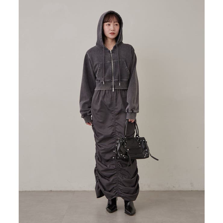 【mline】[mline]ギャザーカーゴスカート | PAL GROUP OUTLET | 詳細画像21 