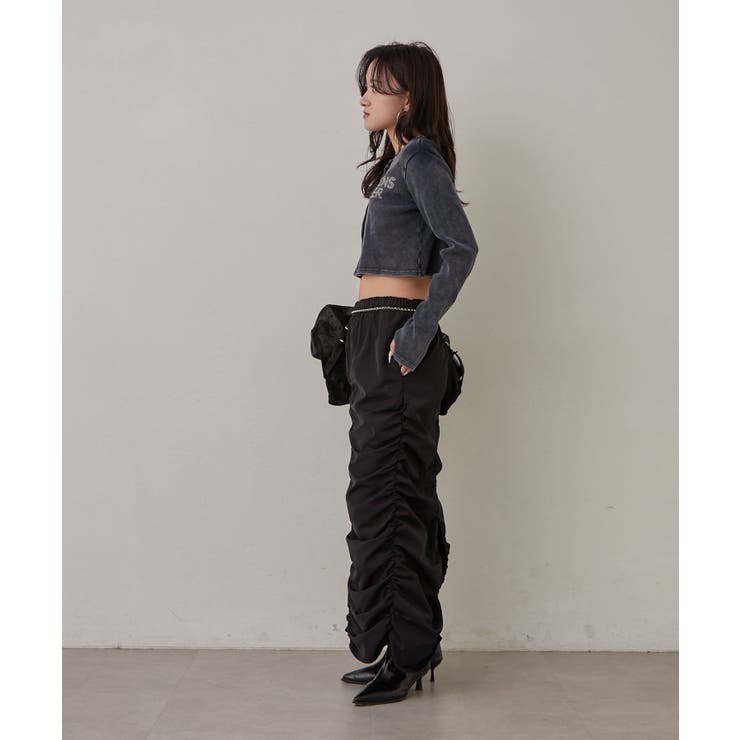 【mline】[mline]ギャザーカーゴスカート | PAL GROUP OUTLET | 詳細画像29 