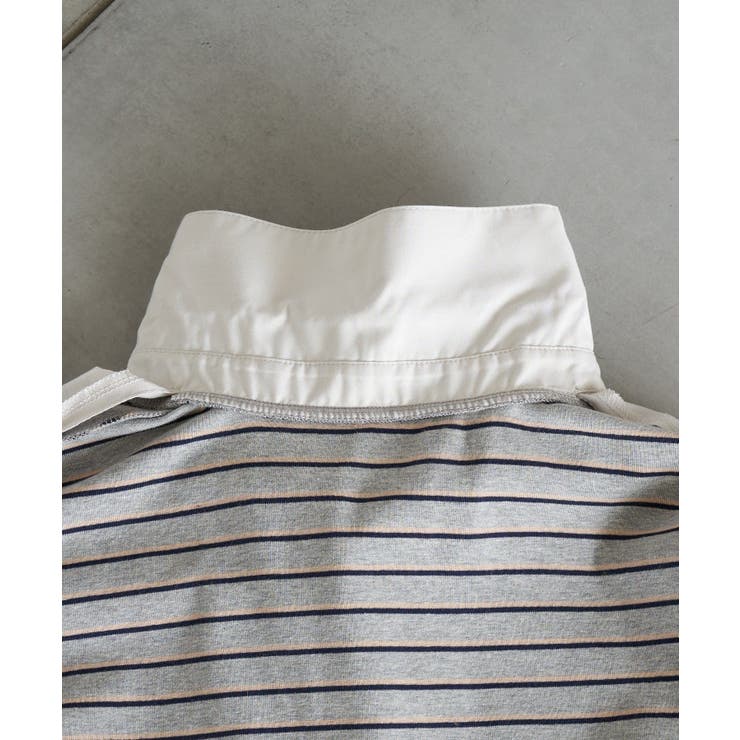 【RAY CASSIN】ボーダーポロT | PAL GROUP OUTLET | 詳細画像14 