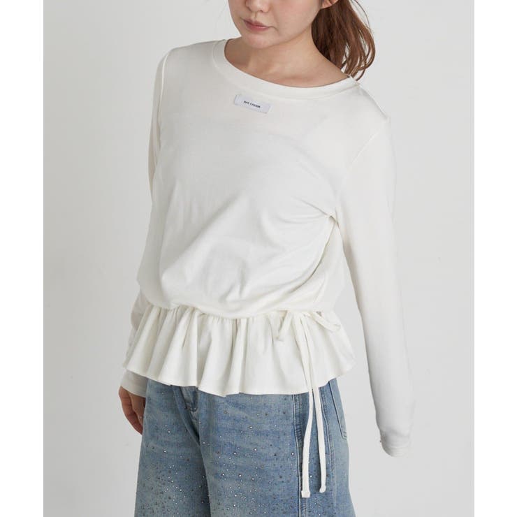 WHT | 【RAY CASSIN】ペプラムロンT | PAL GROUP OUTLET