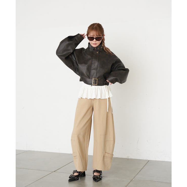 【RAY CASSIN】ペプラムロンT | PAL GROUP OUTLET | 詳細画像9 