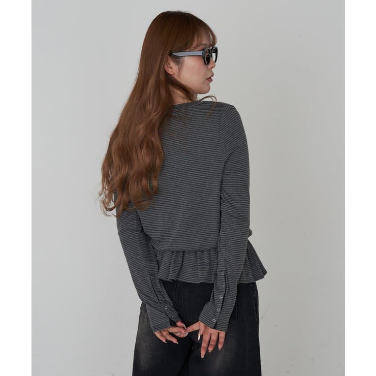 【RAY CASSIN】ペプラムロンT | PAL GROUP OUTLET | 詳細画像22 