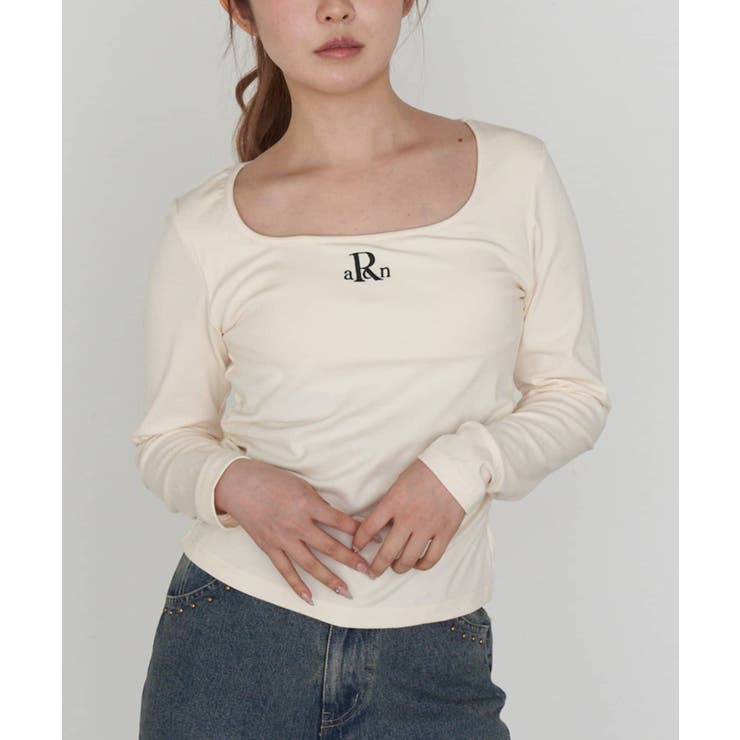 IVO | 【RAY CASSIN】ロゴ刺?カップ付UネックロンT | PAL GROUP OUTLET