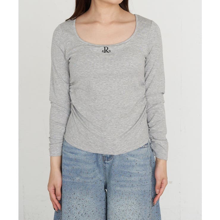 【RAY CASSIN】ロゴ刺?カップ付UネックロンT | PAL GROUP OUTLET | 詳細画像10 