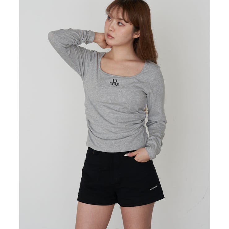 【RAY CASSIN】ロゴ刺?カップ付UネックロンT | PAL GROUP OUTLET | 詳細画像11 