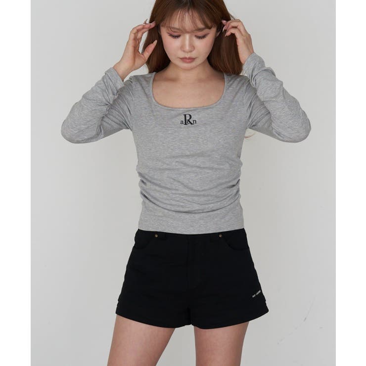 【RAY CASSIN】ロゴ刺?カップ付UネックロンT | PAL GROUP OUTLET | 詳細画像16 