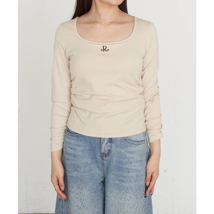 【RAY CASSIN】ロゴ刺?カップ付UネックロンT | PAL GROUP OUTLET | 詳細画像21 