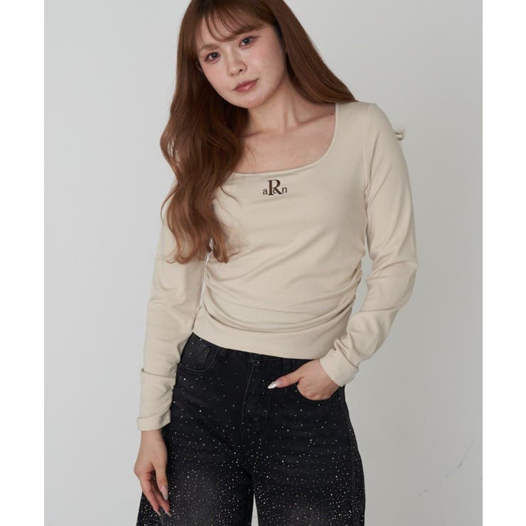 【RAY CASSIN】ロゴ刺?カップ付UネックロンT | PAL GROUP OUTLET | 詳細画像22 