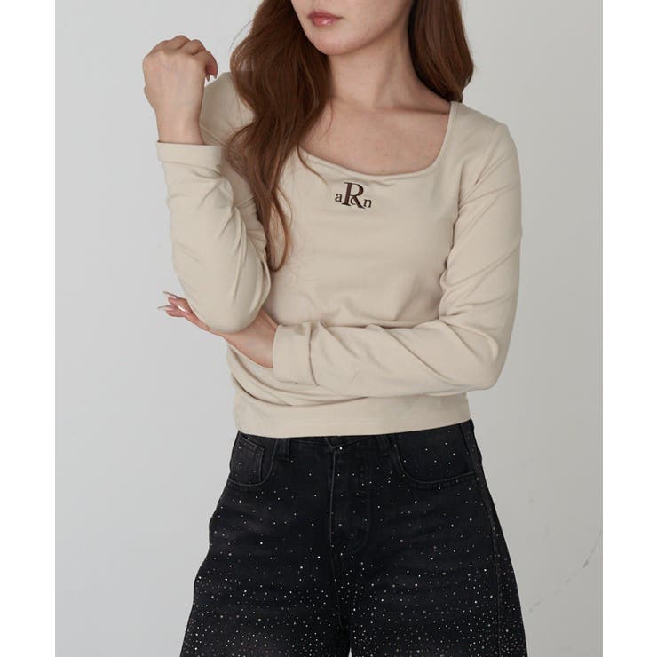 【RAY CASSIN】ロゴ刺?カップ付UネックロンT | PAL GROUP OUTLET | 詳細画像28 