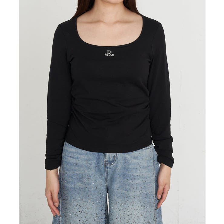 【RAY CASSIN】ロゴ刺?カップ付UネックロンT | PAL GROUP OUTLET | 詳細画像34 