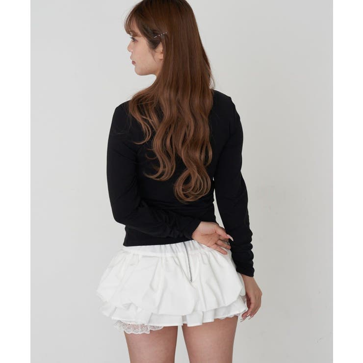 【RAY CASSIN】ロゴ刺?カップ付UネックロンT | PAL GROUP OUTLET | 詳細画像37 