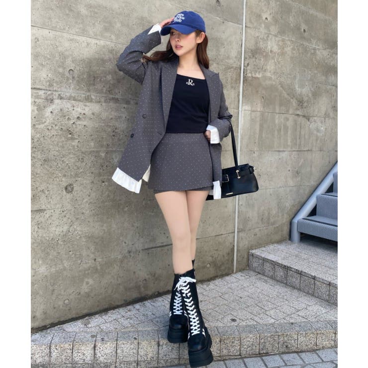 【RAY CASSIN】ロゴ刺?カップ付UネックロンT | PAL GROUP OUTLET | 詳細画像45 