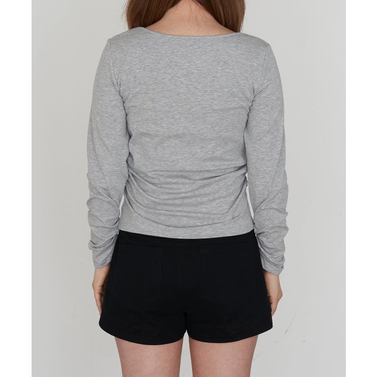 【RAY CASSIN】ロゴ刺?カップ付UネックロンT | PAL GROUP OUTLET | 詳細画像49 