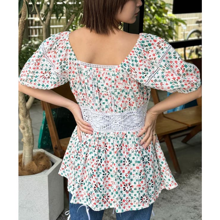 【Ciaopanic】H.S刺繍プリントレースチュニックワンピ | PAL GROUP OUTLET | 詳細画像7 