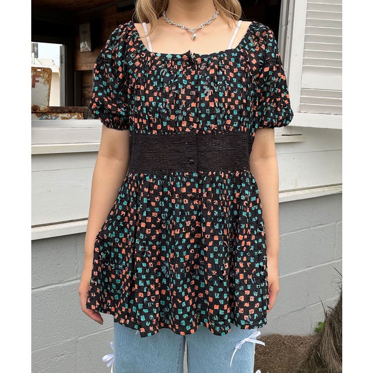 【Ciaopanic】H.S刺繍プリントレースチュニックワンピ | PAL GROUP OUTLET | 詳細画像23 