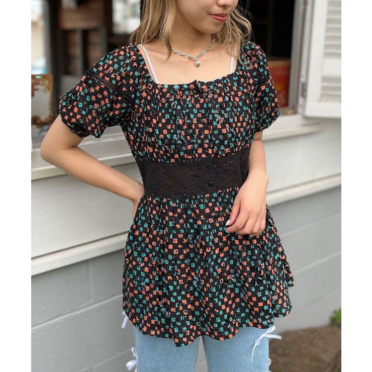 【Ciaopanic】H.S刺繍プリントレースチュニックワンピ | PAL GROUP OUTLET | 詳細画像15 