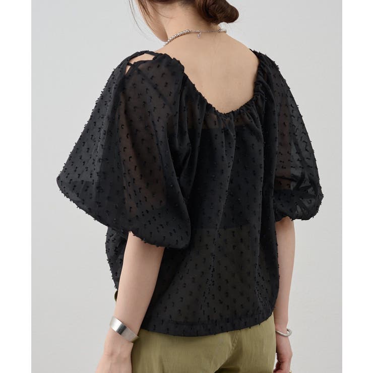 【SHENERY】ドビーブラウス | PAL GROUP OUTLET | 詳細画像14 