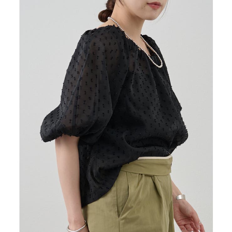 【SHENERY】ドビーブラウス | PAL GROUP OUTLET | 詳細画像17 