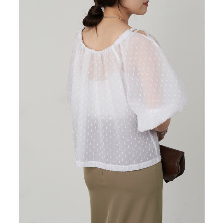 【SHENERY】ドビーブラウス | PAL GROUP OUTLET | 詳細画像32 