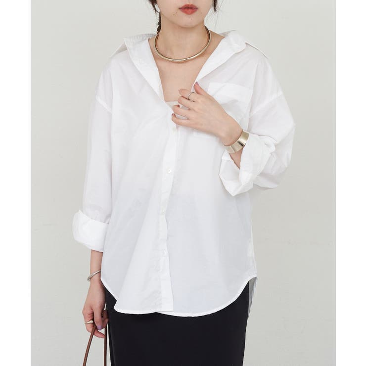 【SHENERY】シルキータッチオーバーシャツ | PAL GROUP OUTLET | 詳細画像11 