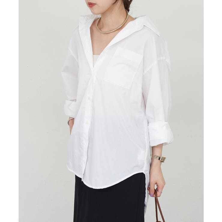 【SHENERY】シルキータッチオーバーシャツ | PAL GROUP OUTLET | 詳細画像13 