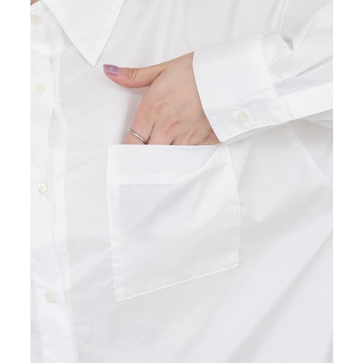 【SHENERY】シルキータッチオーバーシャツ | PAL GROUP OUTLET | 詳細画像22 