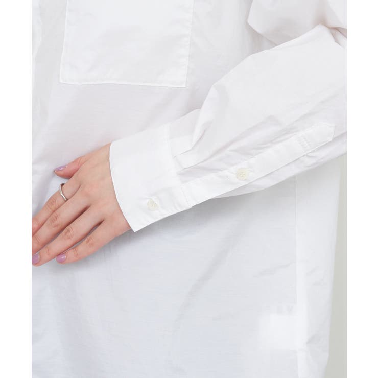 【SHENERY】シルキータッチオーバーシャツ | PAL GROUP OUTLET | 詳細画像23 