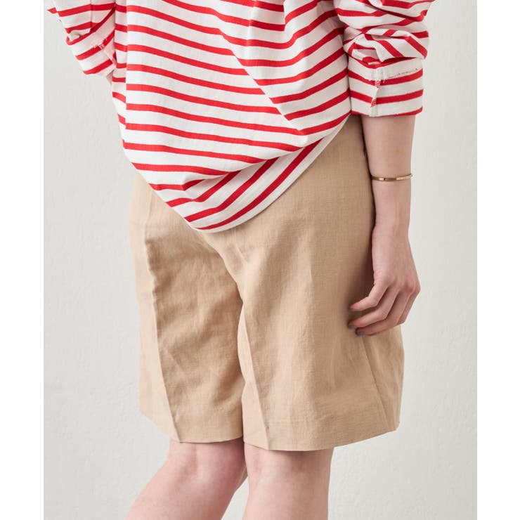 【SHENERY】リネンハーフパンツ | PAL GROUP OUTLET | 詳細画像12 