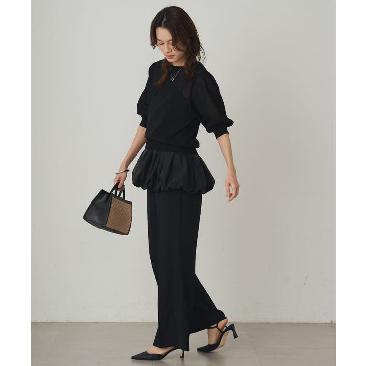 【Loungedress】ライトセミフレアPT | PAL GROUP OUTLET | 詳細画像8 