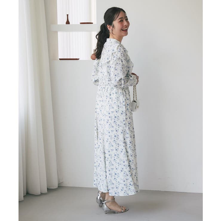 【La boutique BonBon】小花プリントマーメイドOP | PAL GROUP OUTLET | 詳細画像2 