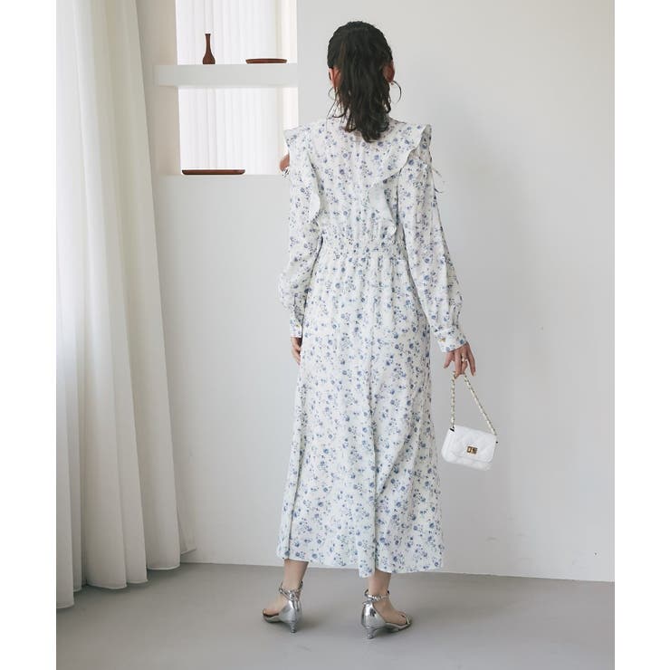 【La boutique BonBon】小花プリントマーメイドOP | PAL GROUP OUTLET | 詳細画像4 