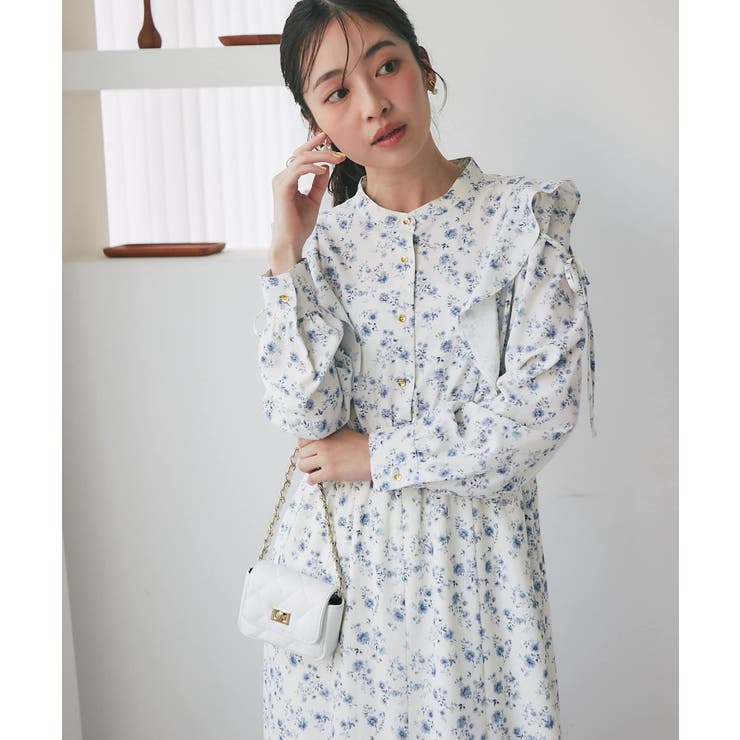 【La boutique BonBon】小花プリントマーメイドOP | PAL GROUP OUTLET | 詳細画像5 