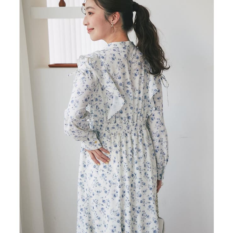 【La boutique BonBon】小花プリントマーメイドOP | PAL GROUP OUTLET | 詳細画像7 