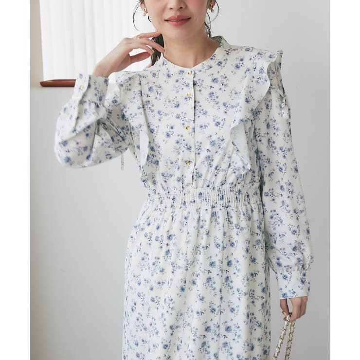 【La boutique BonBon】小花プリントマーメイドOP | PAL GROUP OUTLET | 詳細画像8 