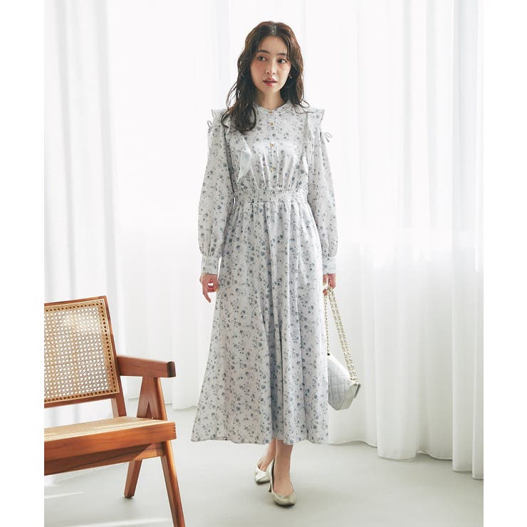 【La boutique BonBon】小花プリントマーメイドOP | PAL GROUP OUTLET | 詳細画像12 