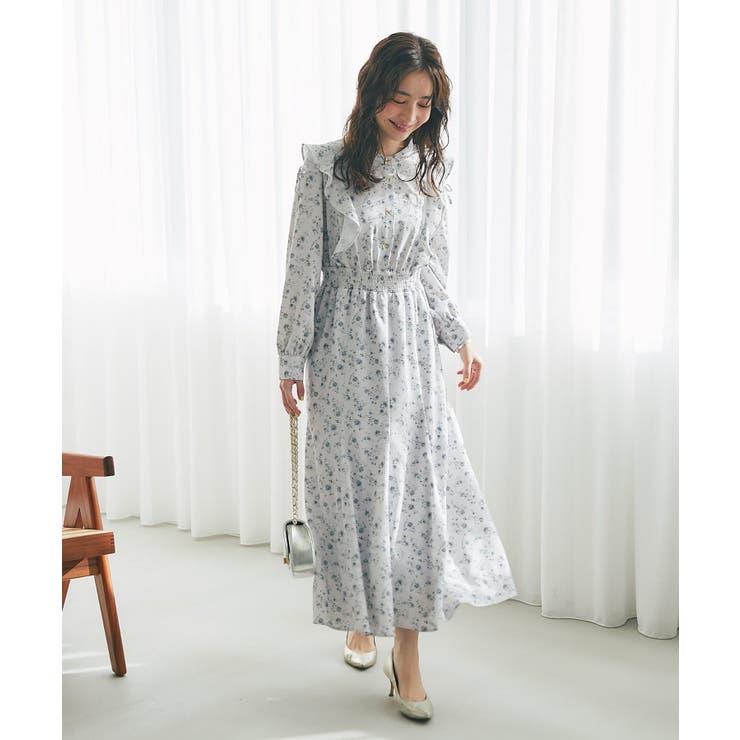 【La boutique BonBon】小花プリントマーメイドOP | PAL GROUP OUTLET | 詳細画像13 