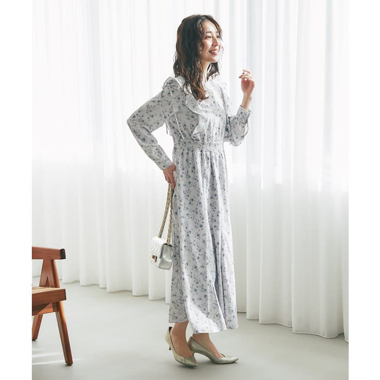 【La boutique BonBon】小花プリントマーメイドOP | PAL GROUP OUTLET | 詳細画像14 