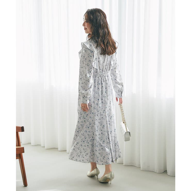 【La boutique BonBon】小花プリントマーメイドOP | PAL GROUP OUTLET | 詳細画像15 