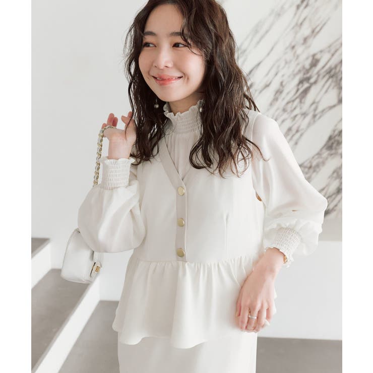 【La boutique BonBon】ペプラムジャンドレ | PAL GROUP OUTLET | 詳細画像4 