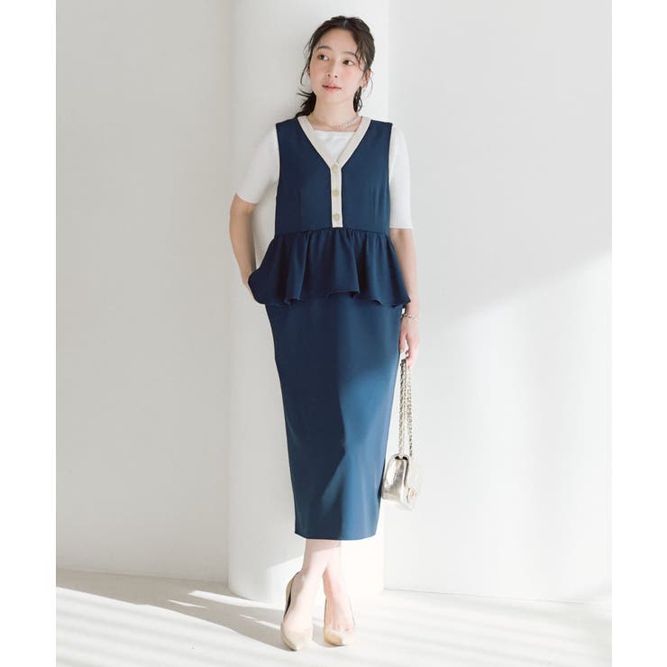 NVY | 【La boutique BonBon】ペプラムジャンドレ | PAL GROUP OUTLET