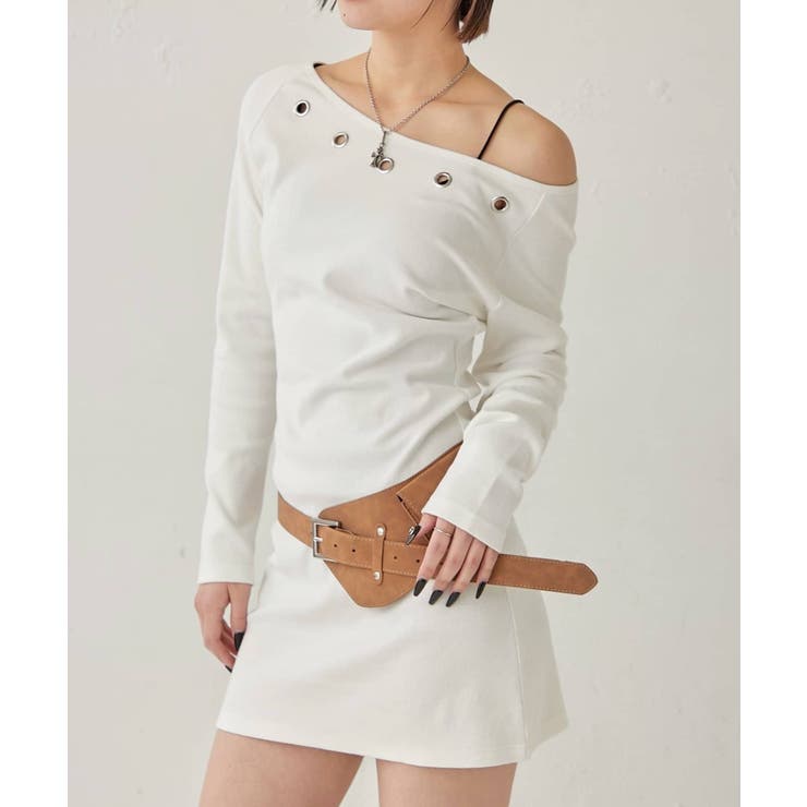 OFF | 【WHO'S WHO gallery】アイレットリブワンピース | PAL GROUP OUTLET