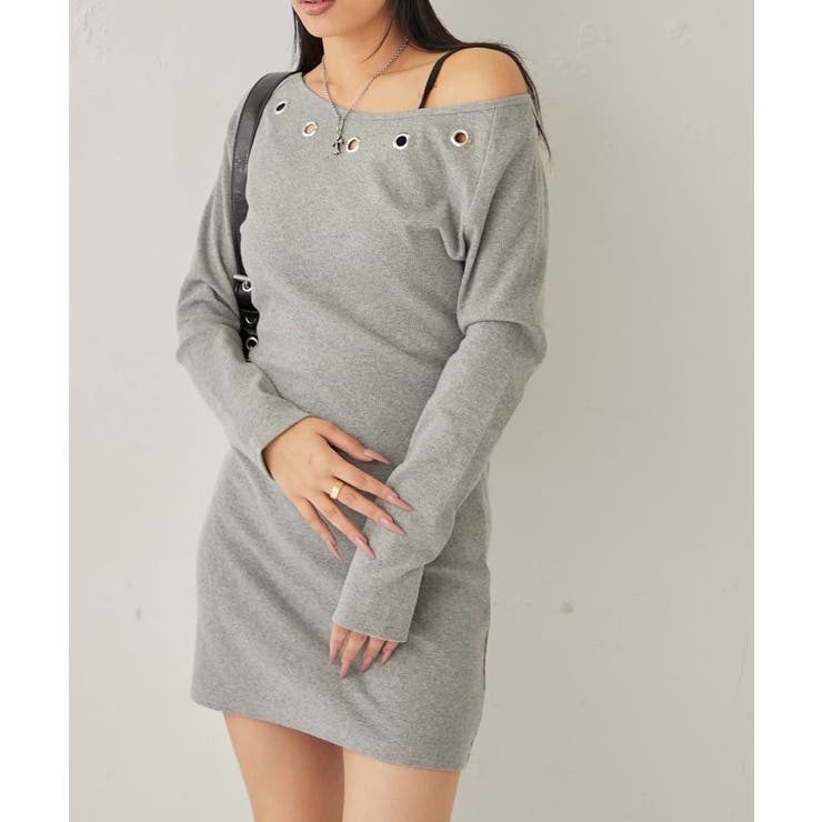 【WHO'S WHO gallery】アイレットリブワンピース | PAL GROUP OUTLET | 詳細画像13 