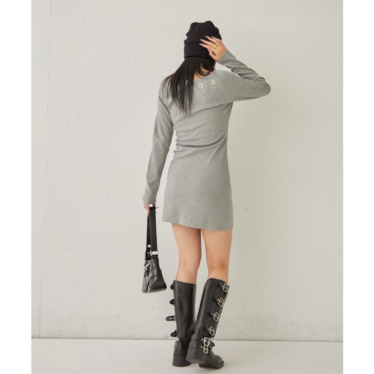 【WHO'S WHO gallery】アイレットリブワンピース | PAL GROUP OUTLET | 詳細画像16 