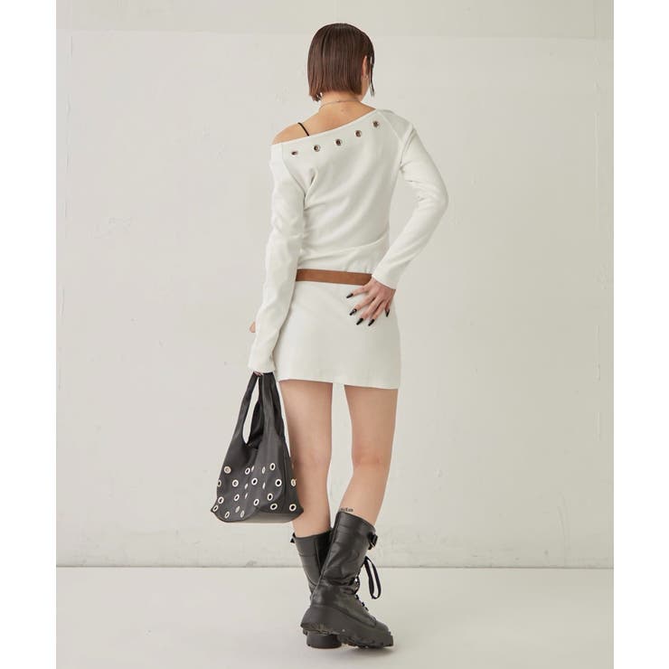 【WHO'S WHO gallery】アイレットリブワンピース | PAL GROUP OUTLET | 詳細画像6 